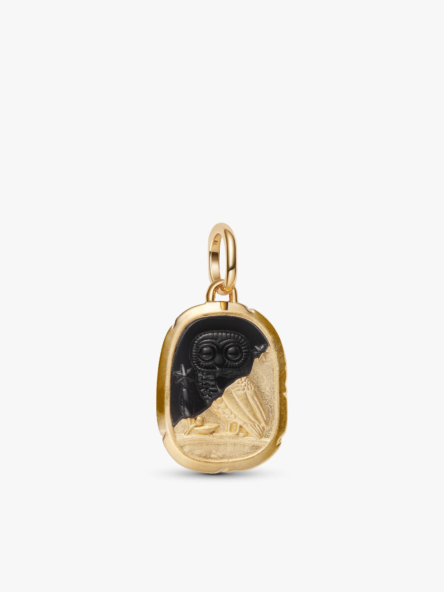 Ugle Medaljon Charm