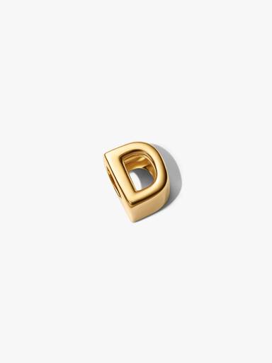 Mini Bokstaven D Alfabet Charm