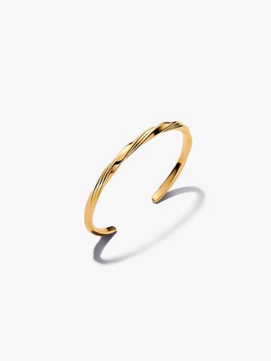 Vridd Åpent Bangle