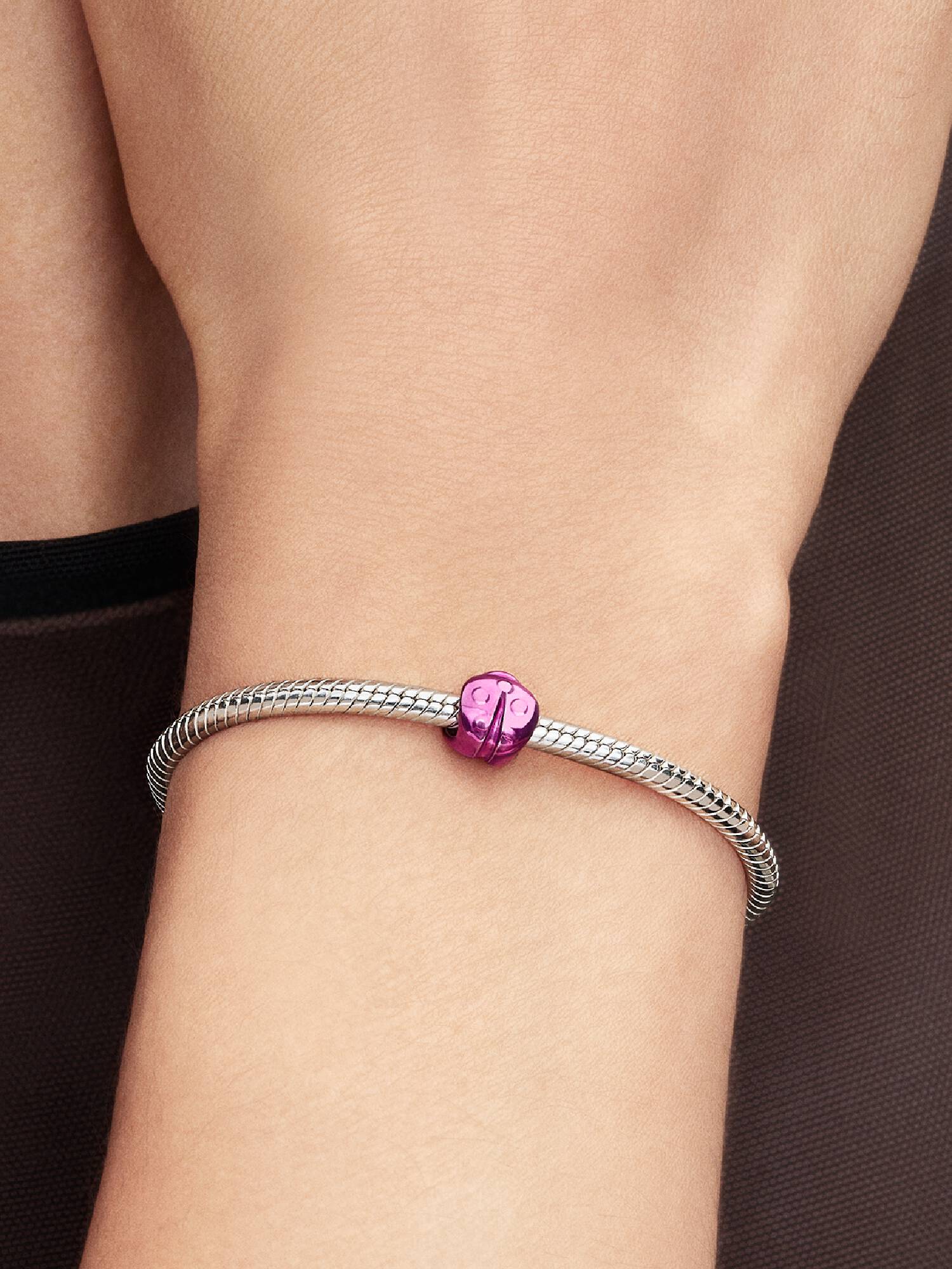 Pink Marihøne Mini Charm