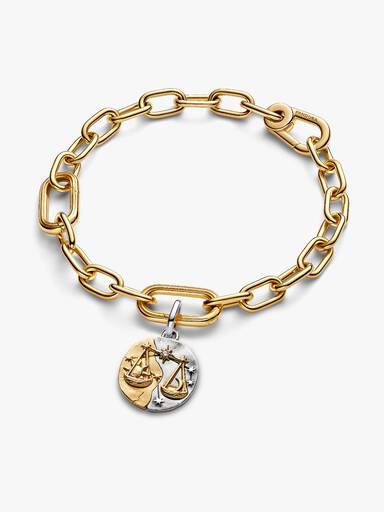 Stjernetegnet Vekten Medaljon Charm
