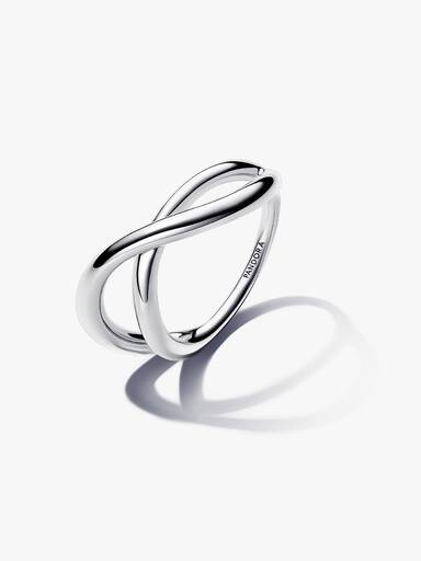 Infinityring med Organisk Form