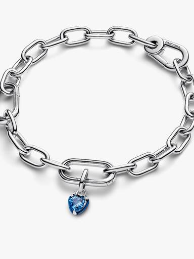 Pandora ME Blå Chakra Hjerte Minianheng