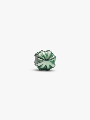 Grønn Kløver Mini Charm