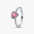 Hevet Pink Hjerte Ring Hevet Pink Hjerte Ring