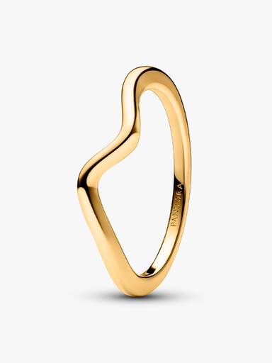 Polert Bølge Ring