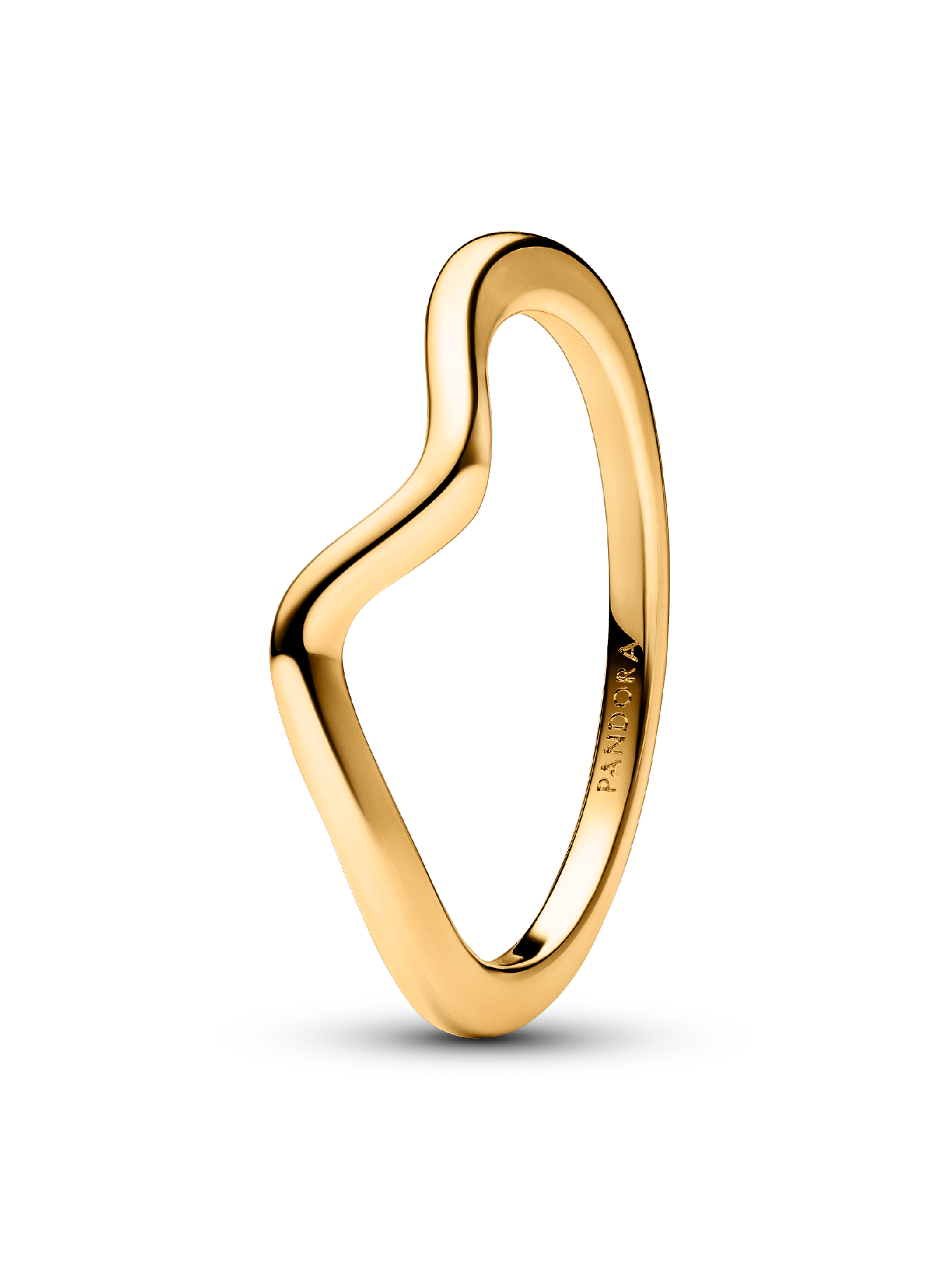 Polert Bølge Ring