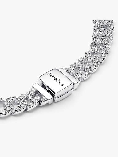 Pavé Kubansk Kjede Armbånd