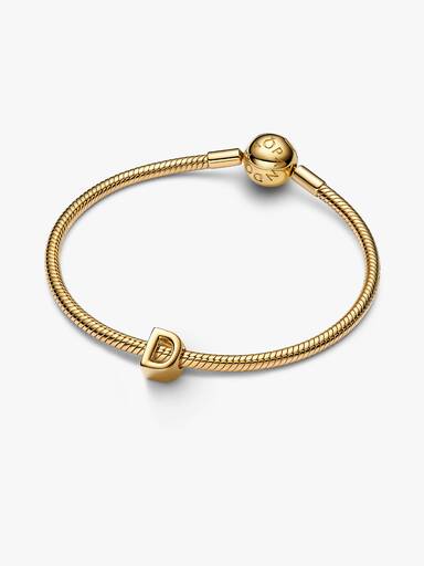Mini Bokstaven D Alfabet Charm