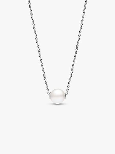 Behandlet Ferskvannskulturperle Collier Halskjede