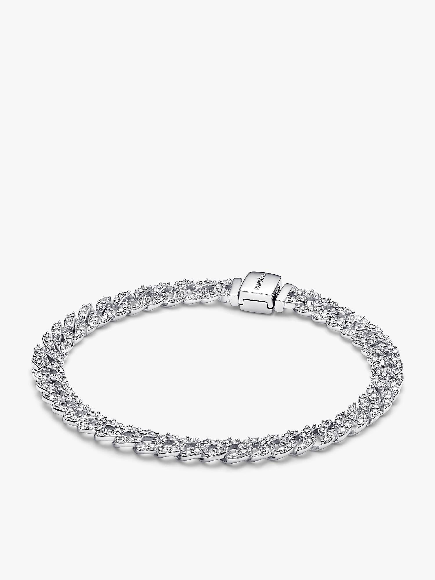 Pavé Kubansk Kjede Armbånd