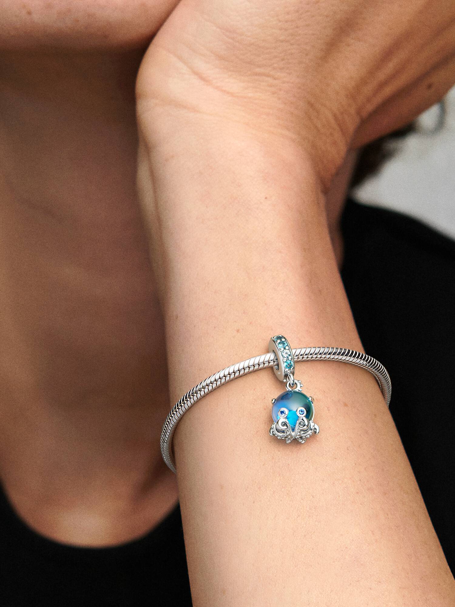 Muranoglass Søt Blekksprut Hengende Charm