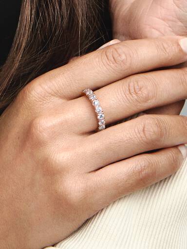Funklende Rad Alliansering Ring