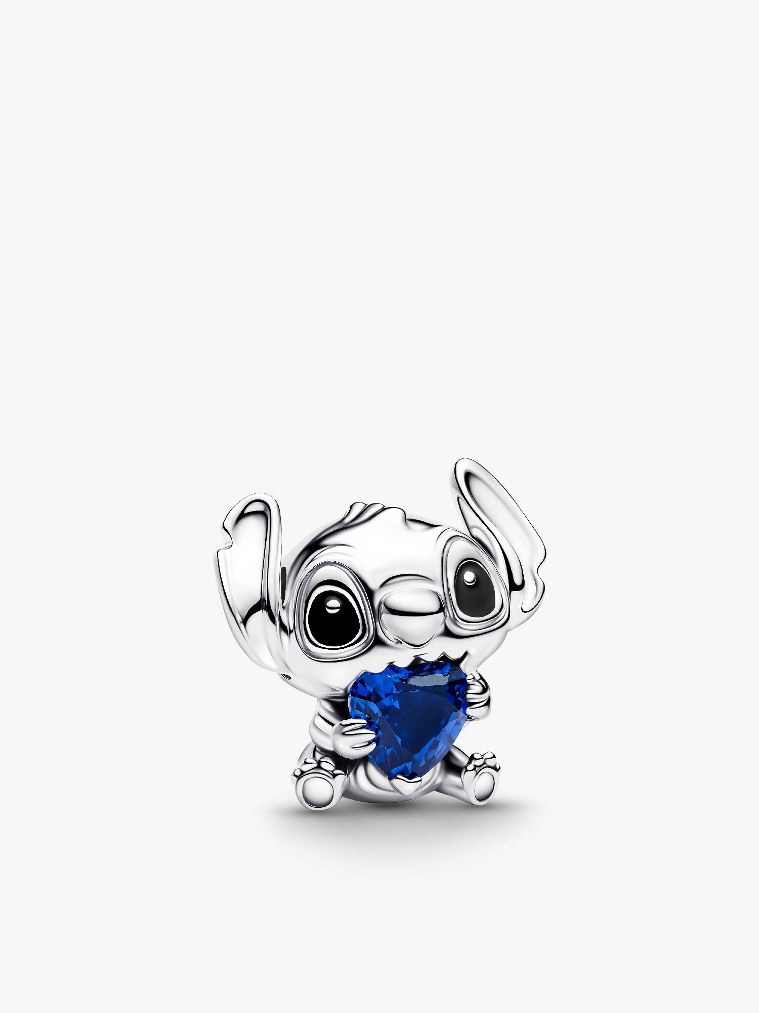 Disney Stitch Blått Hjerte Charm