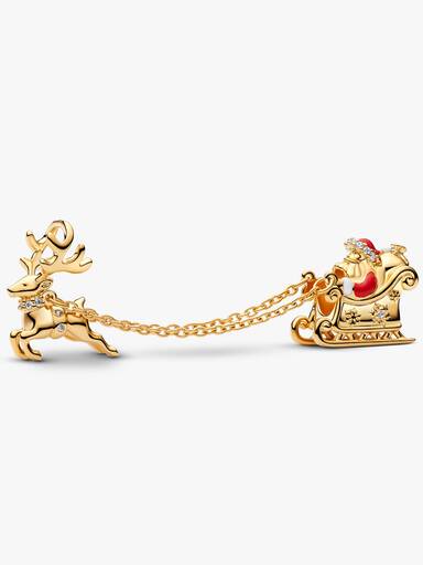 Julenissens Slede Dobbel Charm