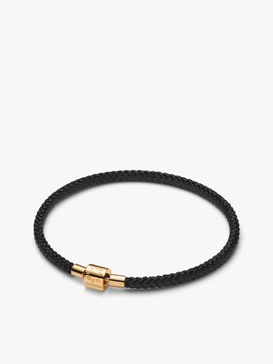 Sommerfugl og Kløver Mini Charm Snorarmbåndsett
