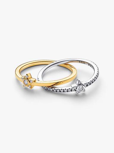 Funklende Stella Crossover Ring