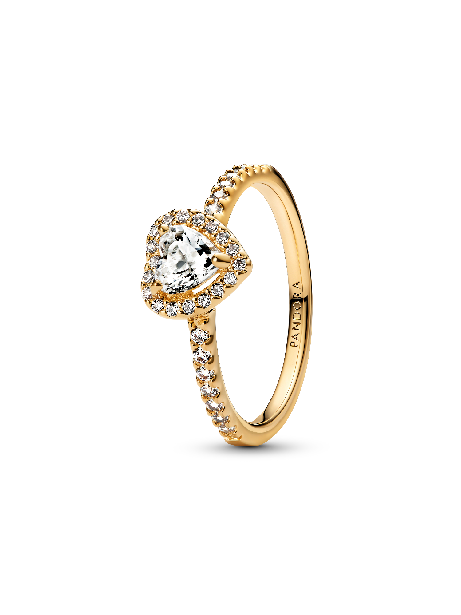 Hevet Hjerte Ring