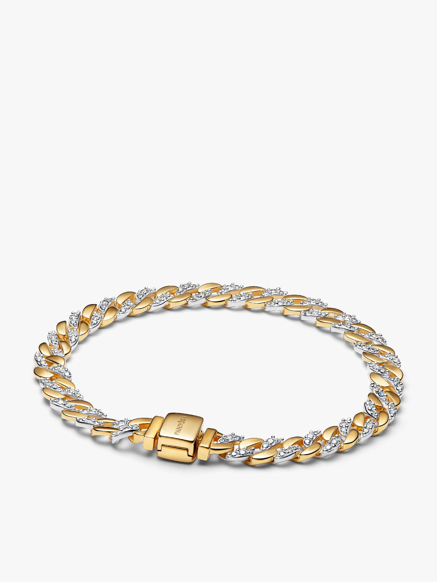 Tofarget Kubansk Kjede Armbånd