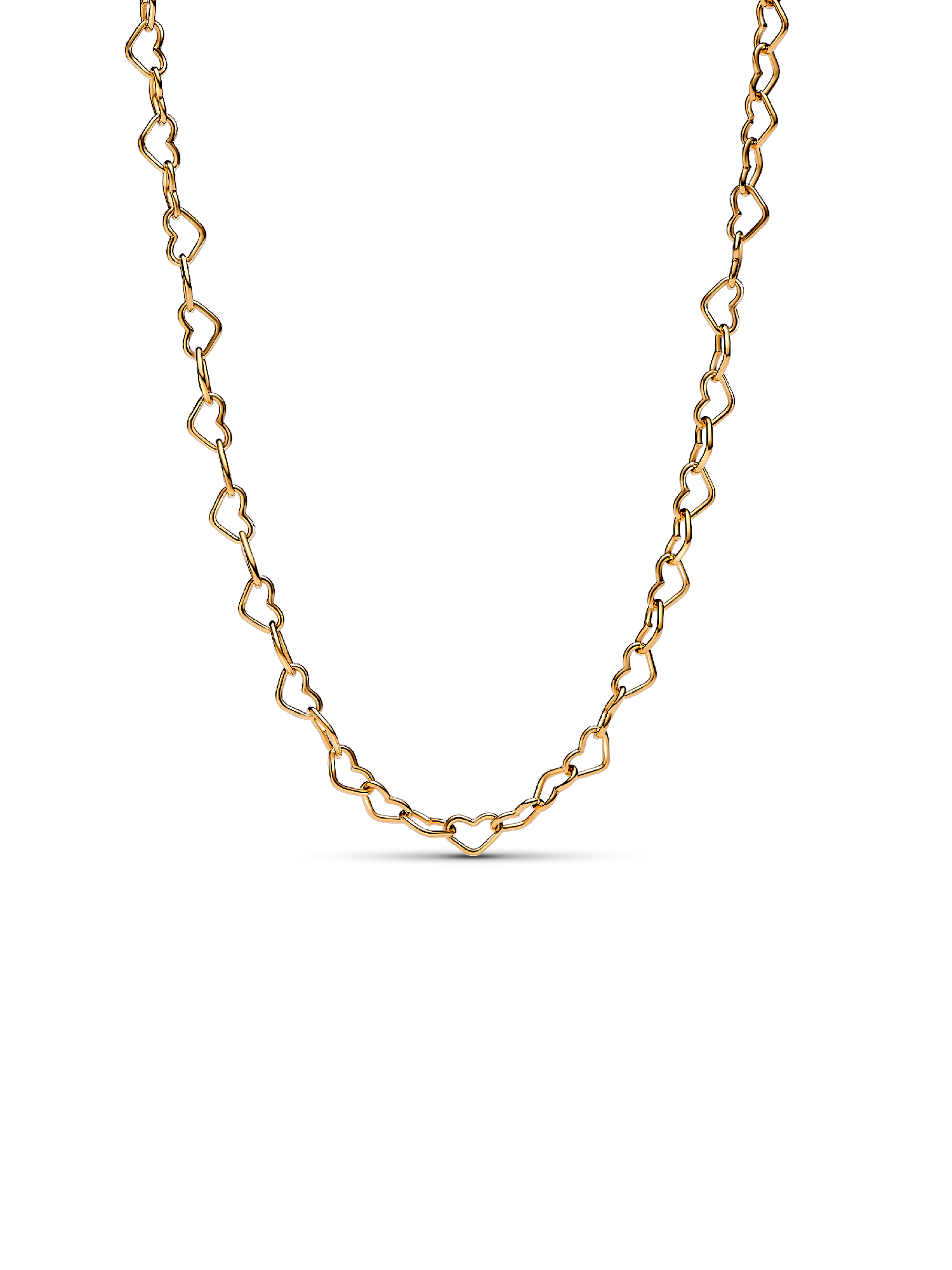 Koblede Hjerter Collier Halskjede