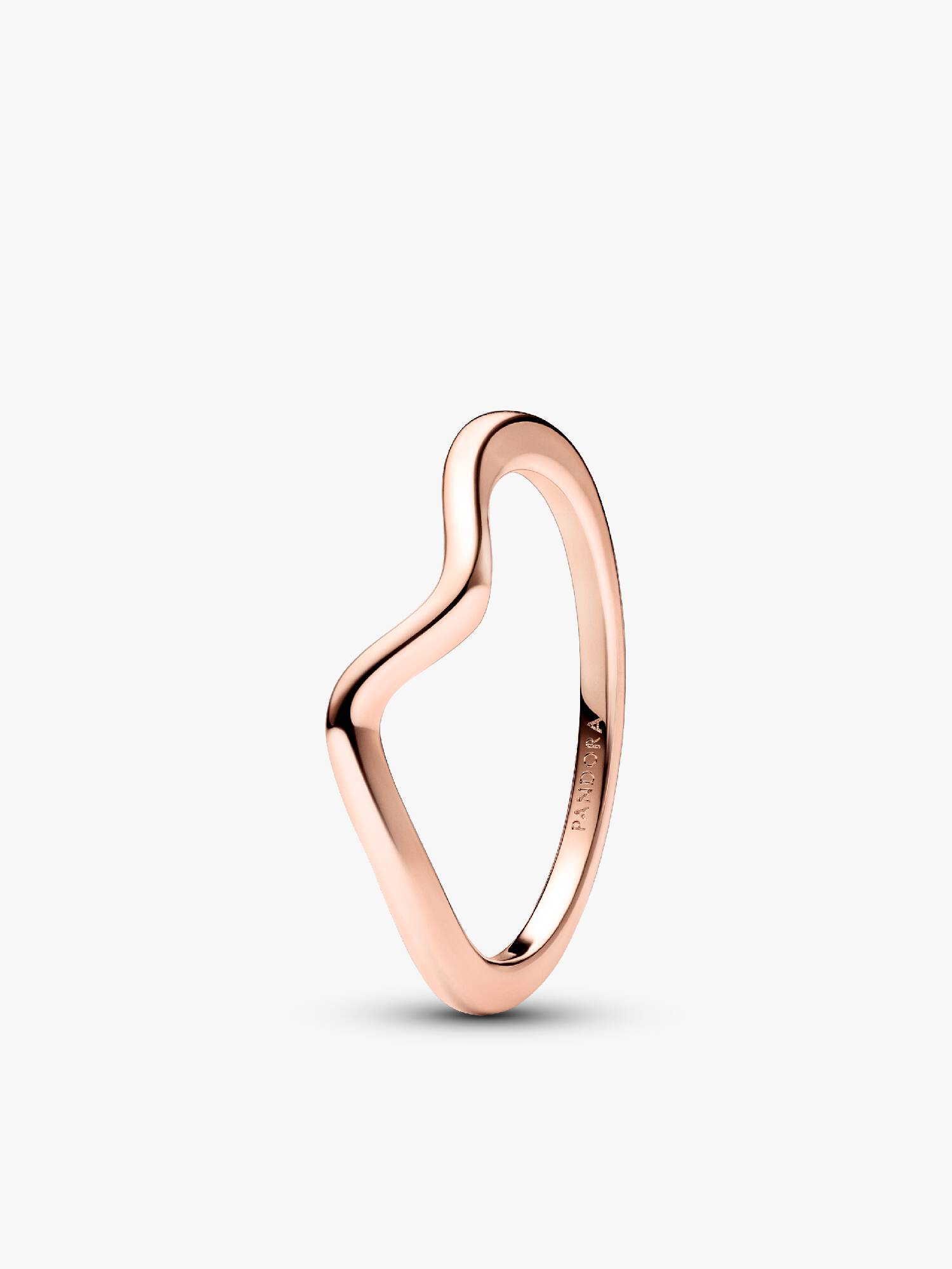 Polert Bølge Ring