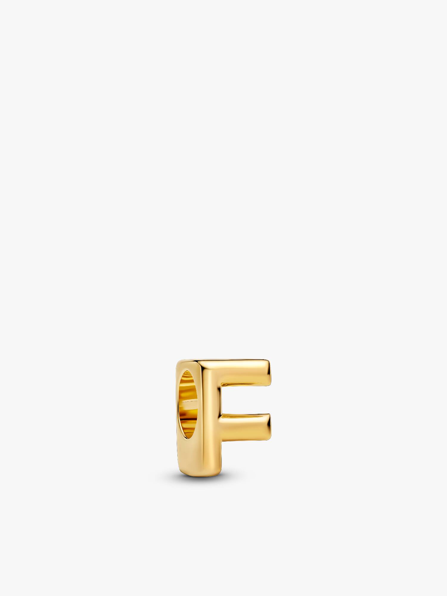 Mini Bokstaven F Alfabet Charm