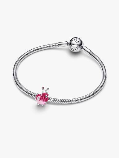 Pink Snegle Charm