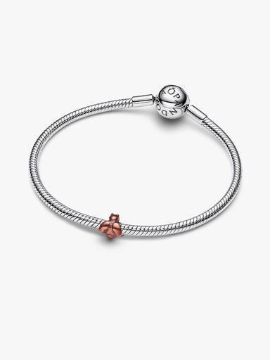 Oransje Bie Mini Charm