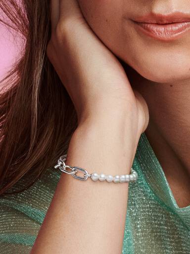 Pandora ME Armbånd med Behandlede Ferskvannskulturperler