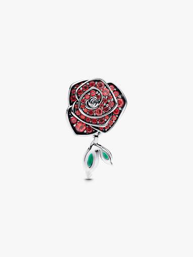 Funklende Utsprunget Rose Charm