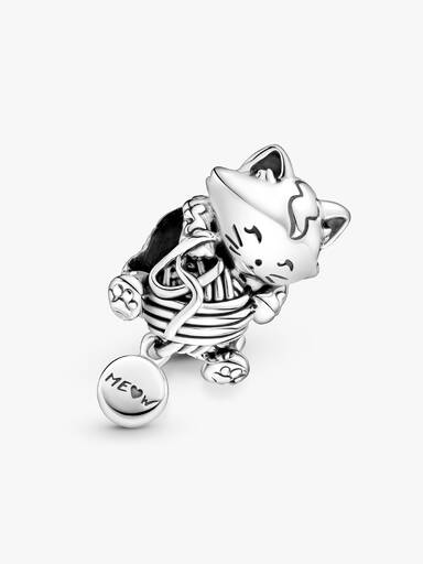 Kattunge og Garnnøste Charm