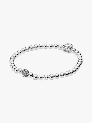 Beads & Pavé armbånd