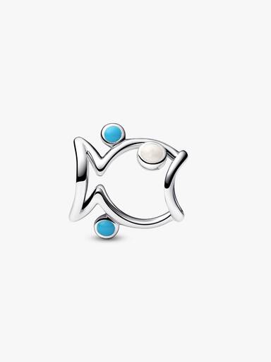 Openwork Fisk Charm