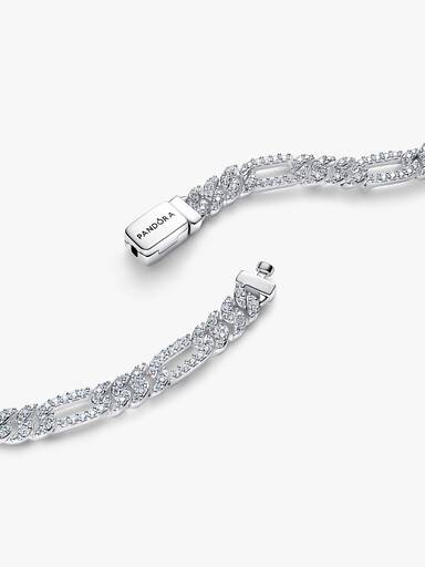 Ovalt Kubansk Kjede Armbånd