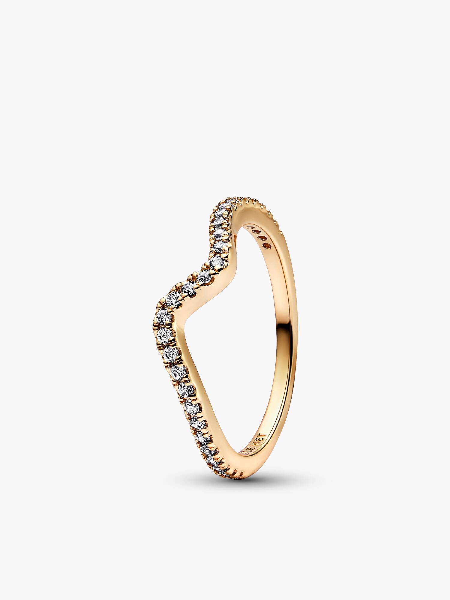 Funklende Bølge Ring