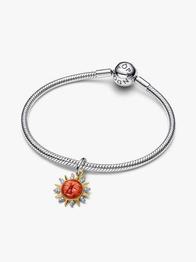 Virvlende Sol Tofarget Hengende Charm