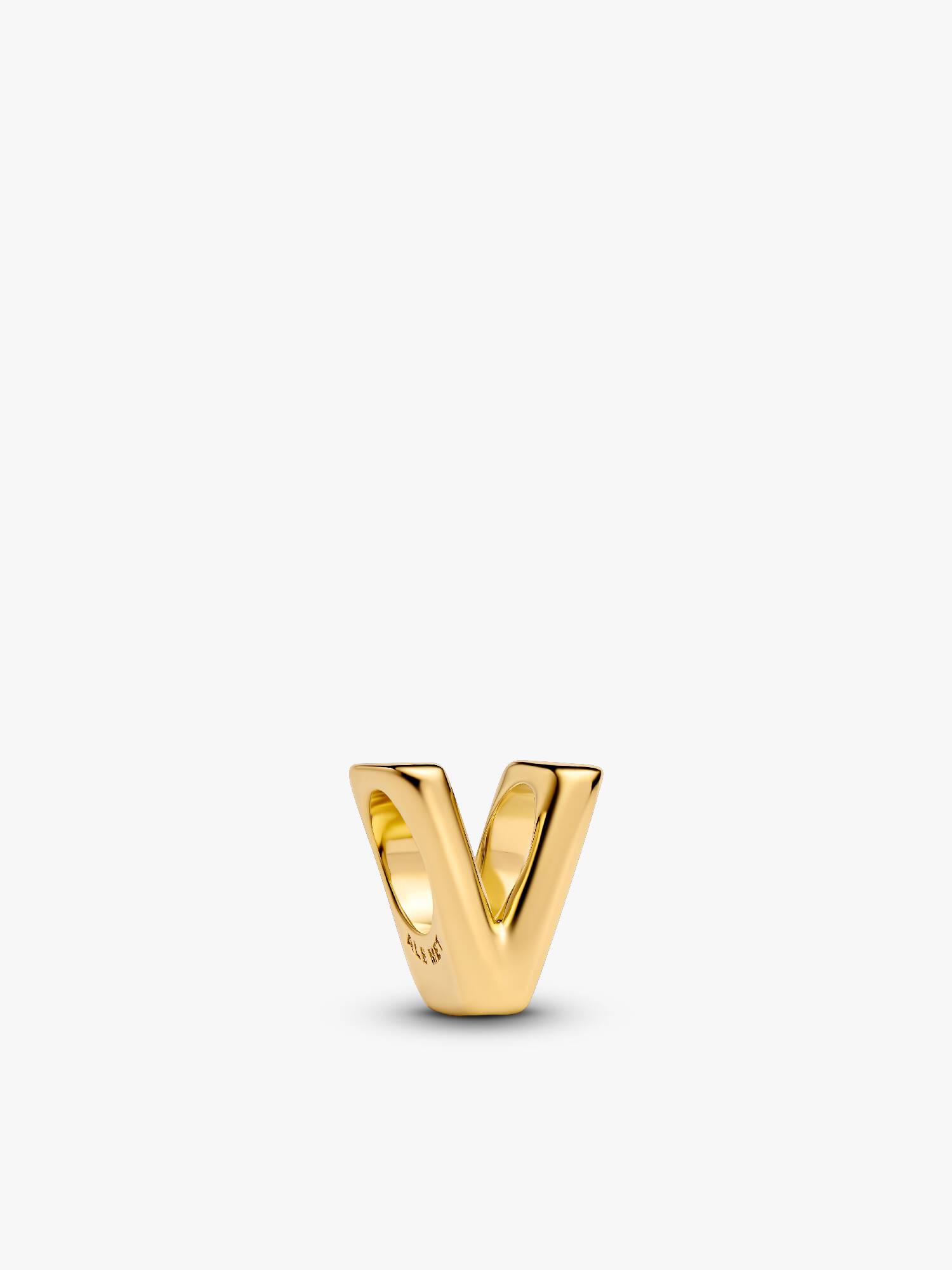 Mini Bokstaven V Alfabet Charm