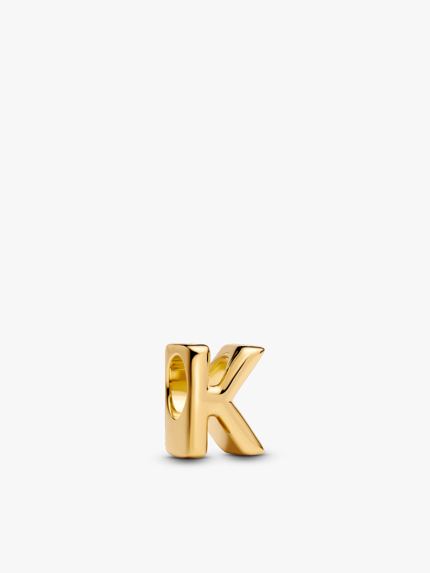 Mini Bokstaven K Alfabet Charm