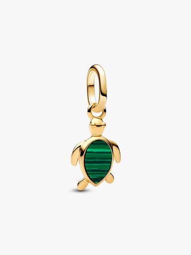 Grønn Skilpadde Mini Hengende Charm