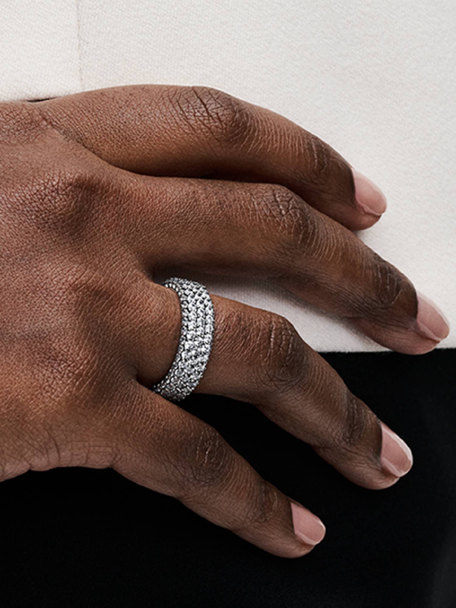 Pavé Trippel Rad Ring