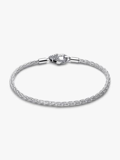 Pavélås Foxtailkjede Charm Armbånd