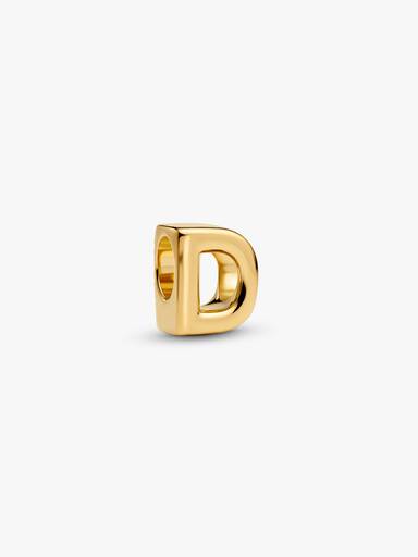 Mini Bokstaven D Alfabet Charm