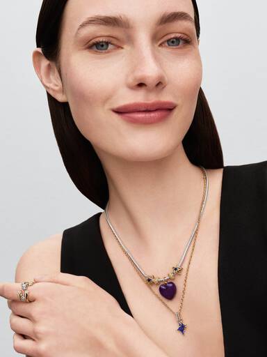 Stjerne Openwork Charm