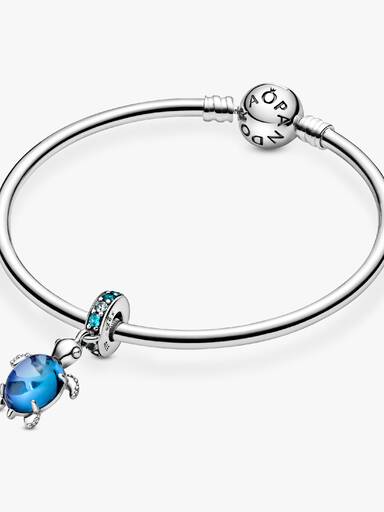 Havskilpadde Hengende Charm i Muranoglass