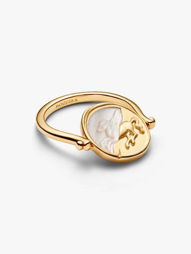 Pegasus Vendbar Medaljong Ring
