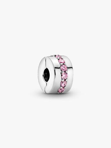 Rosa Funklende Rad Klemmecharm