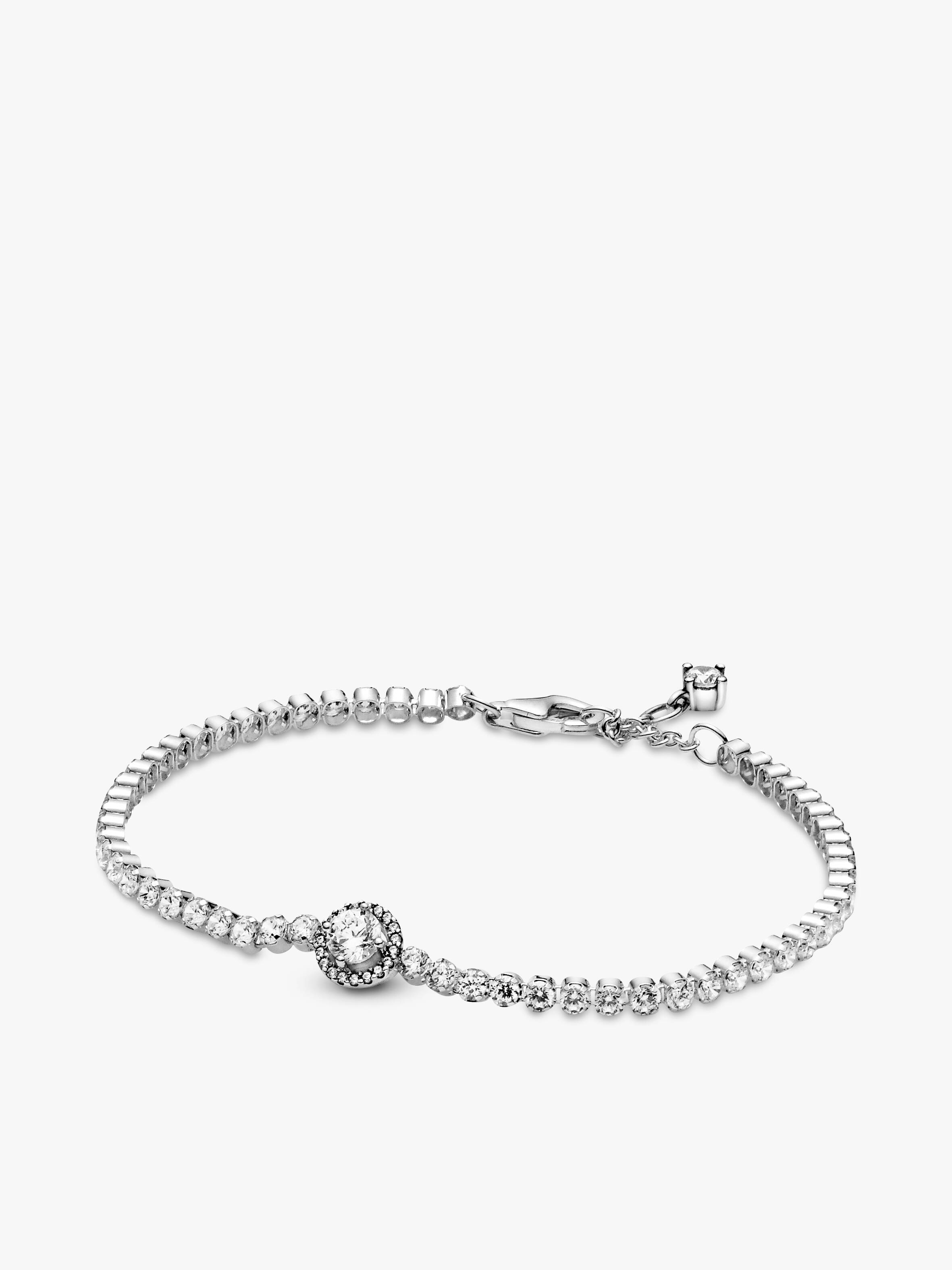Funklende Ring Tennisarmbånd