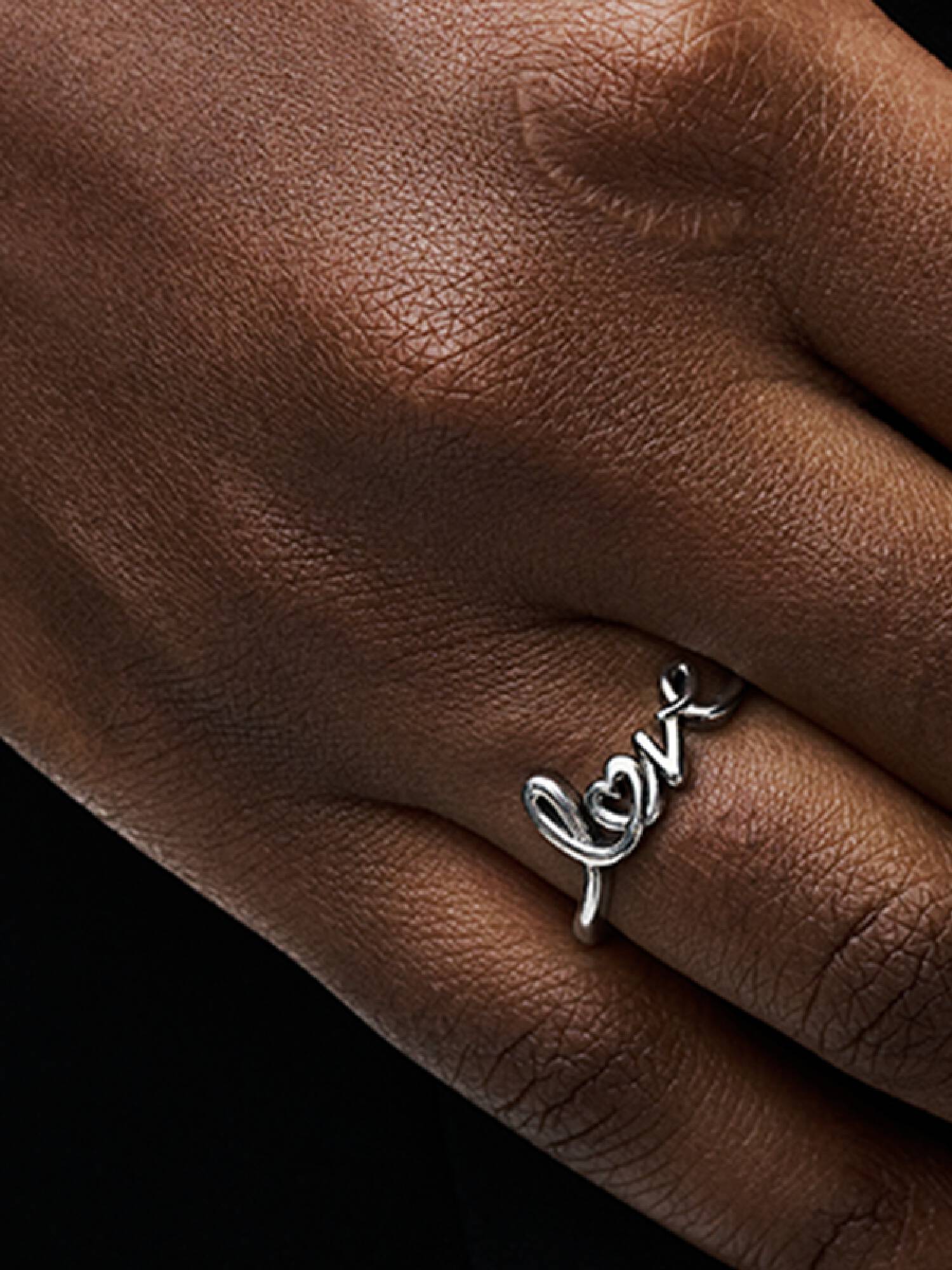 Love i håndskrift Ring