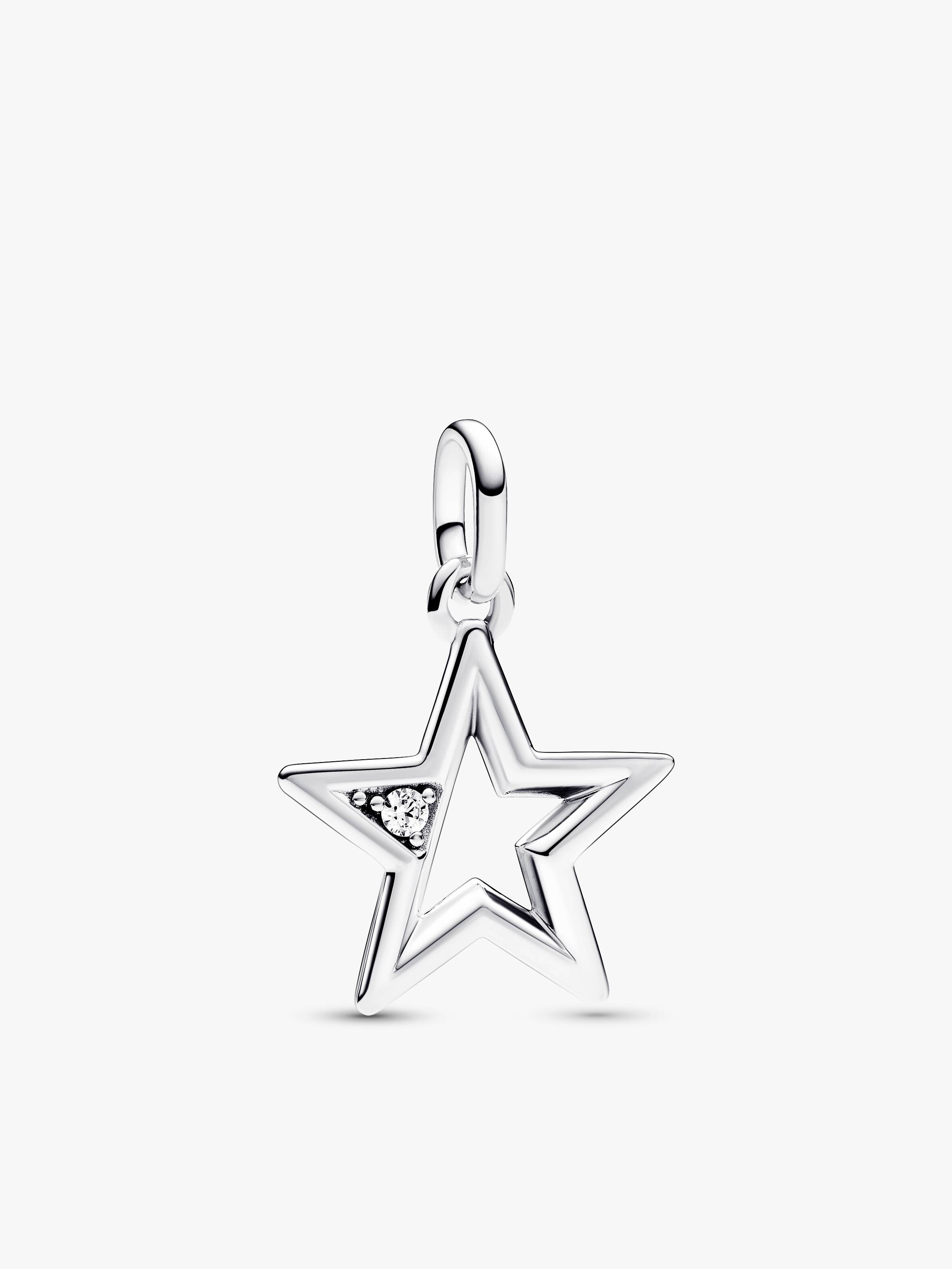 Pandora ME Funklende Stjerne Flat Charm