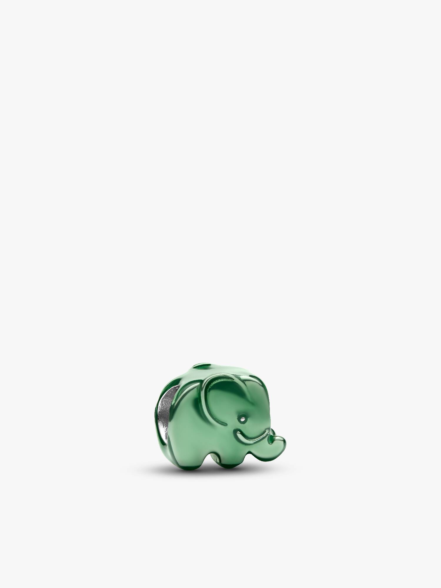 Grønn Elefant Mini Charm